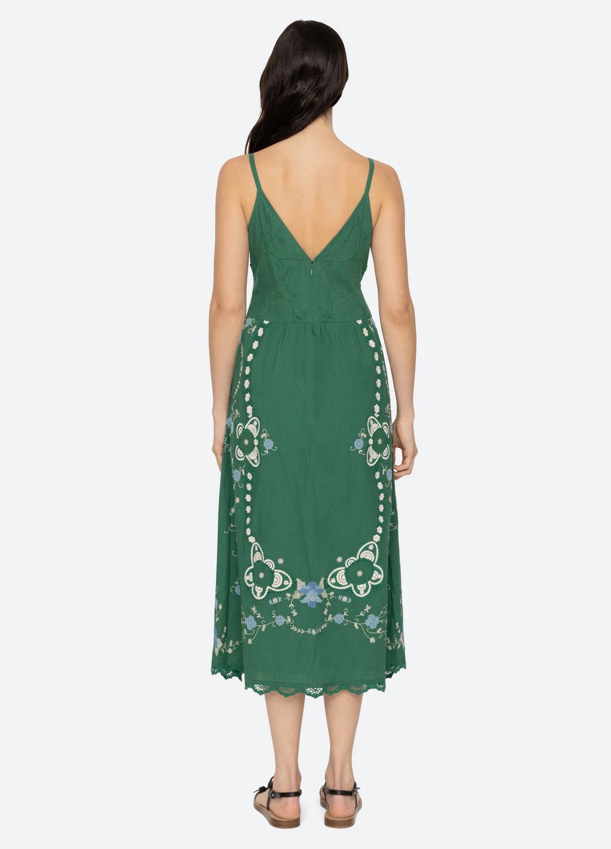 Sea New York Vesna Embroidered Dress