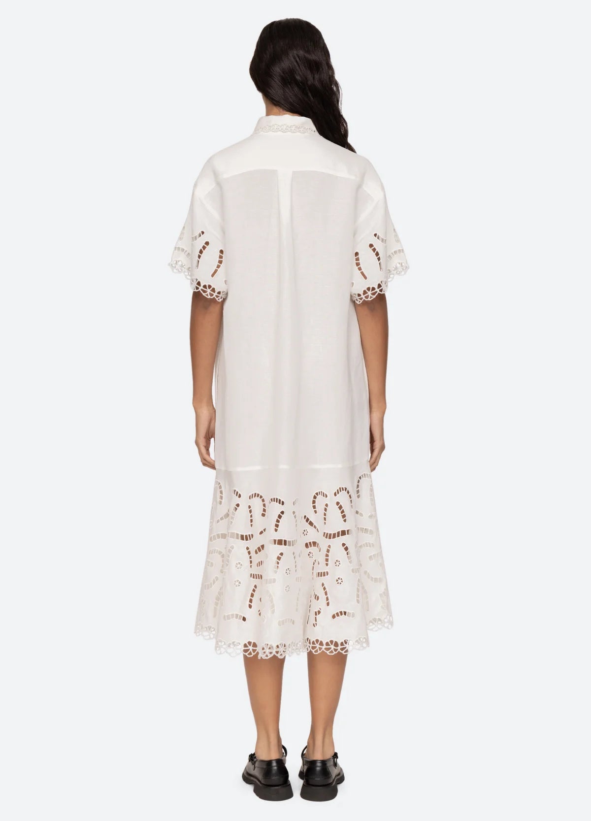 Sea New York Marja Embroidery Shirt Dress