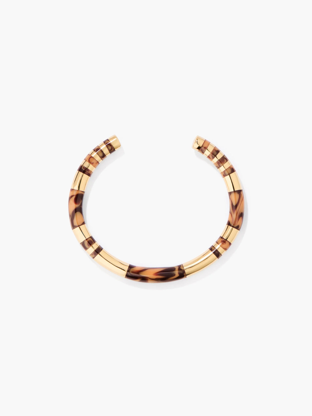 Aurelie Bidermann Tie & Dye Tiger Eye Positano Bangle