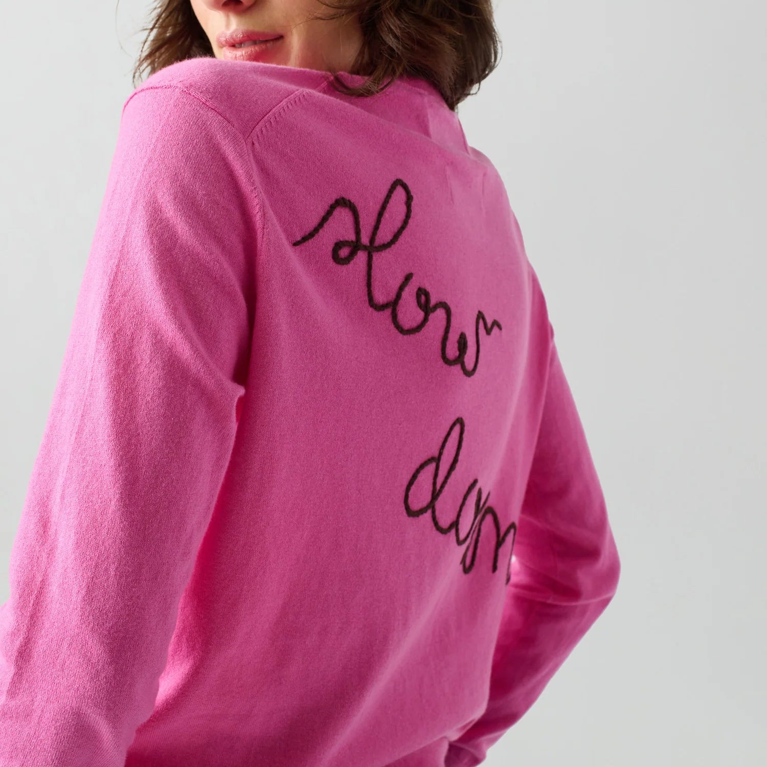 Lingua Franca Hurry Up/Slow Down Crewneck