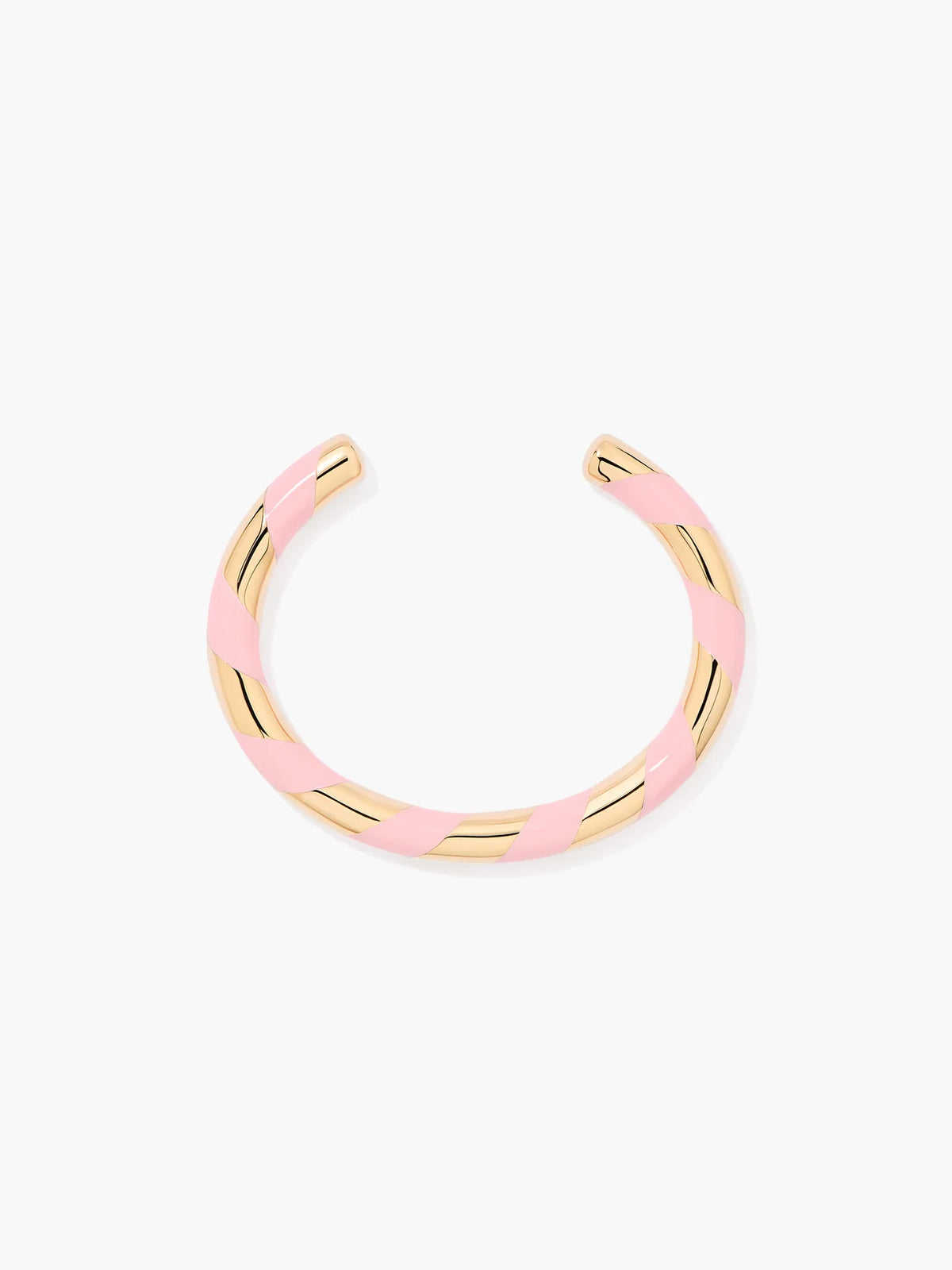 Aurelie Bidermann Positano Baby Pink Bangle