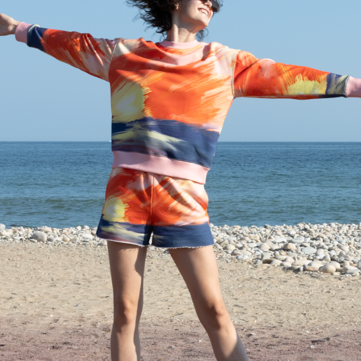 Lingua Franca Sunset Sweatshirt