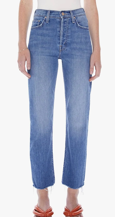 Mother Tomcat Ankle Fray Jean