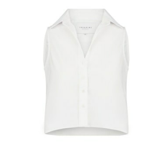 The Shirt Boxy Cropped Sleeveless