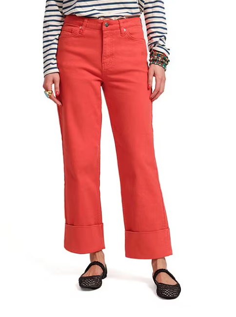 Frances Valentine Smarty Cuffed Jeans
