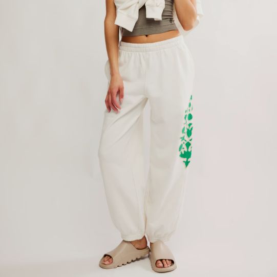 Free People All Star Embroidered Pant