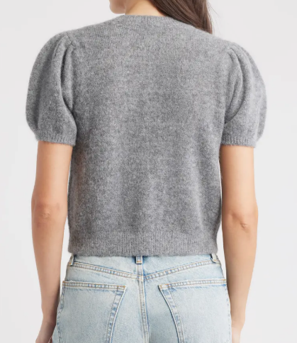 Doen Anisa Cardigan - Dark Heather Grey