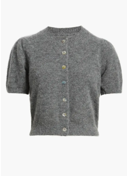 Doen Anisa Cardigan - Dark Heather Grey