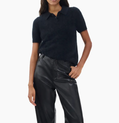 Rag & Bone Jada Brushed Cashmere S/S Sweater