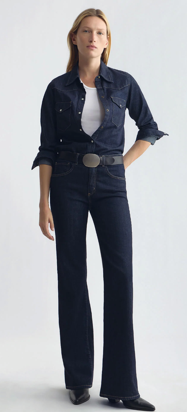 Nili Lotan Celia Jean - Indigo Rinse