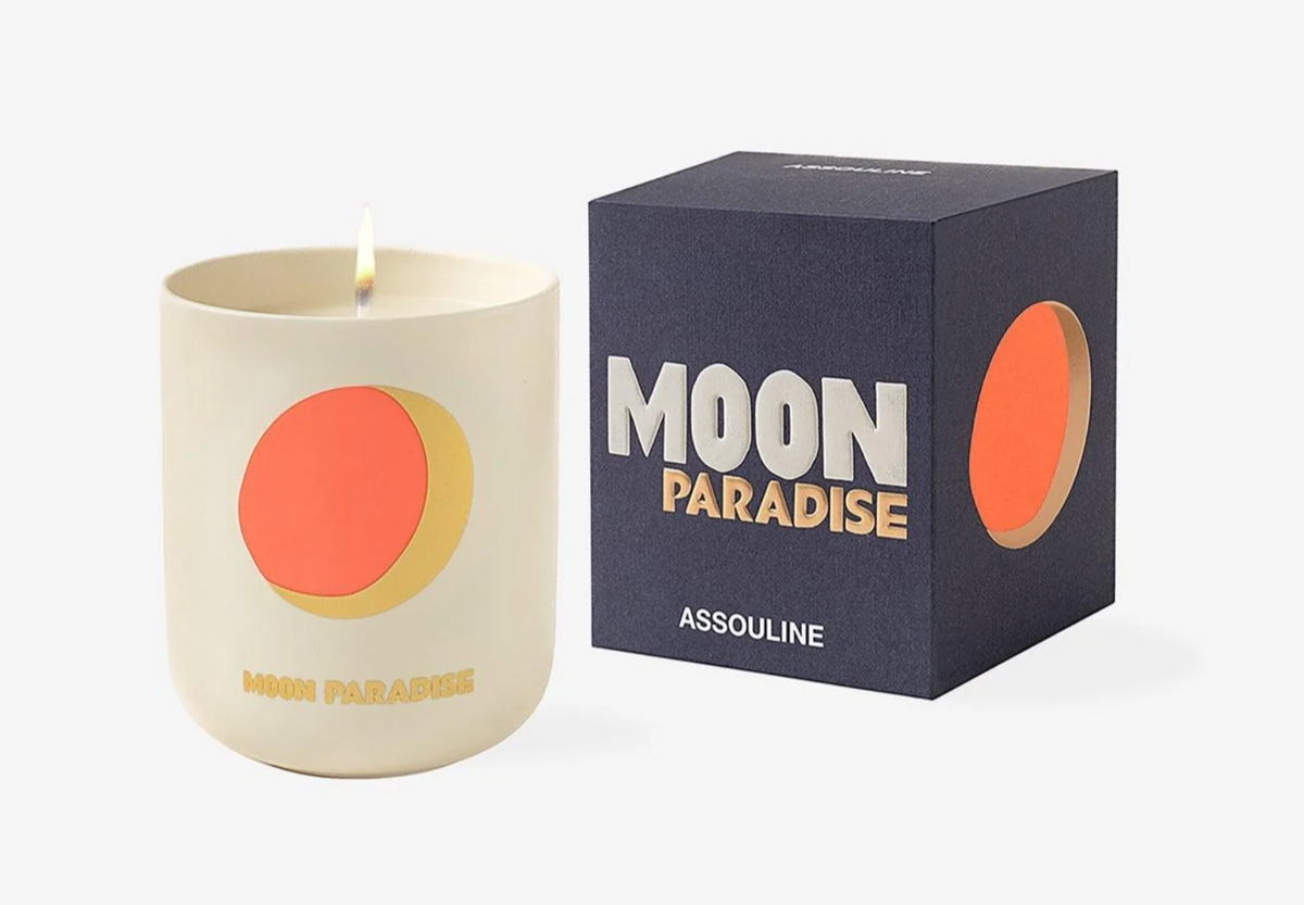 Assouline Moon Paradise Travel From Home Candle