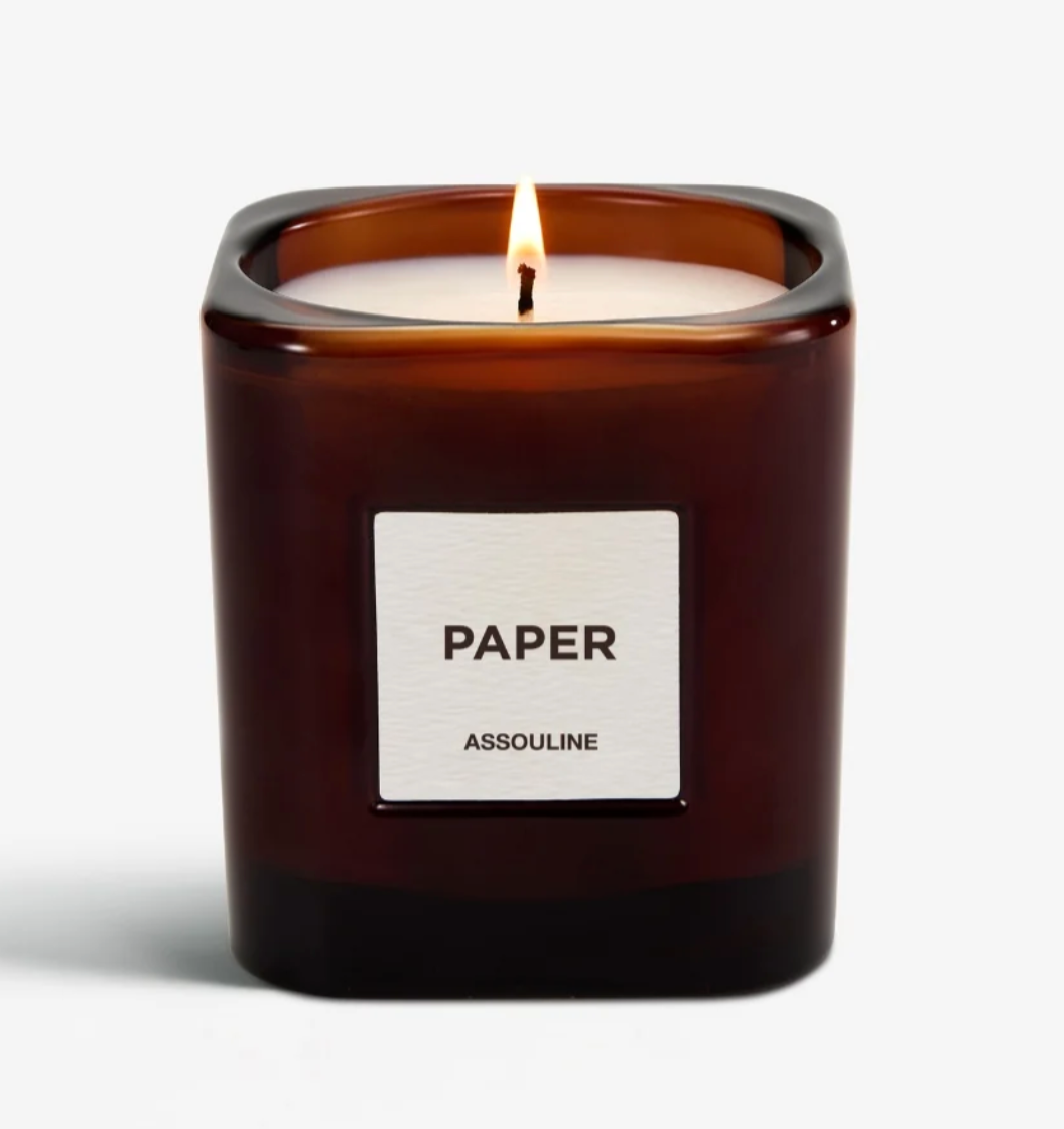Assouline Library Scented Candle - Paper