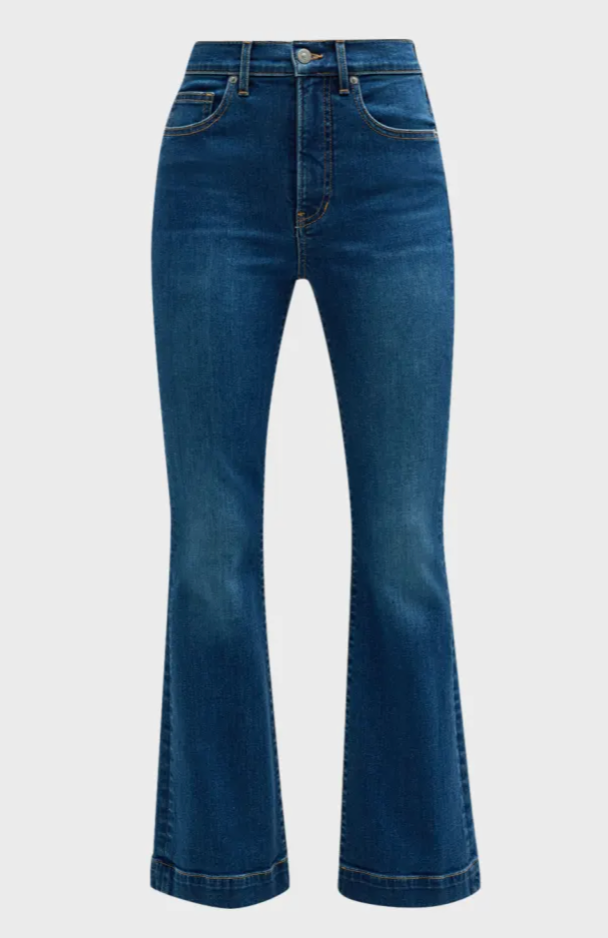 Veronica Beard Carson Ankle Flare Jean