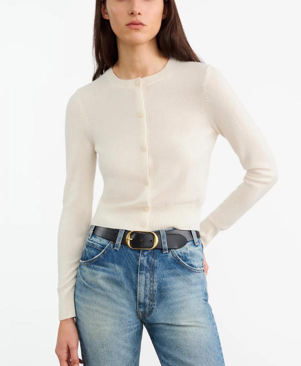 Nili Lotan March Cardigan - Ivory
