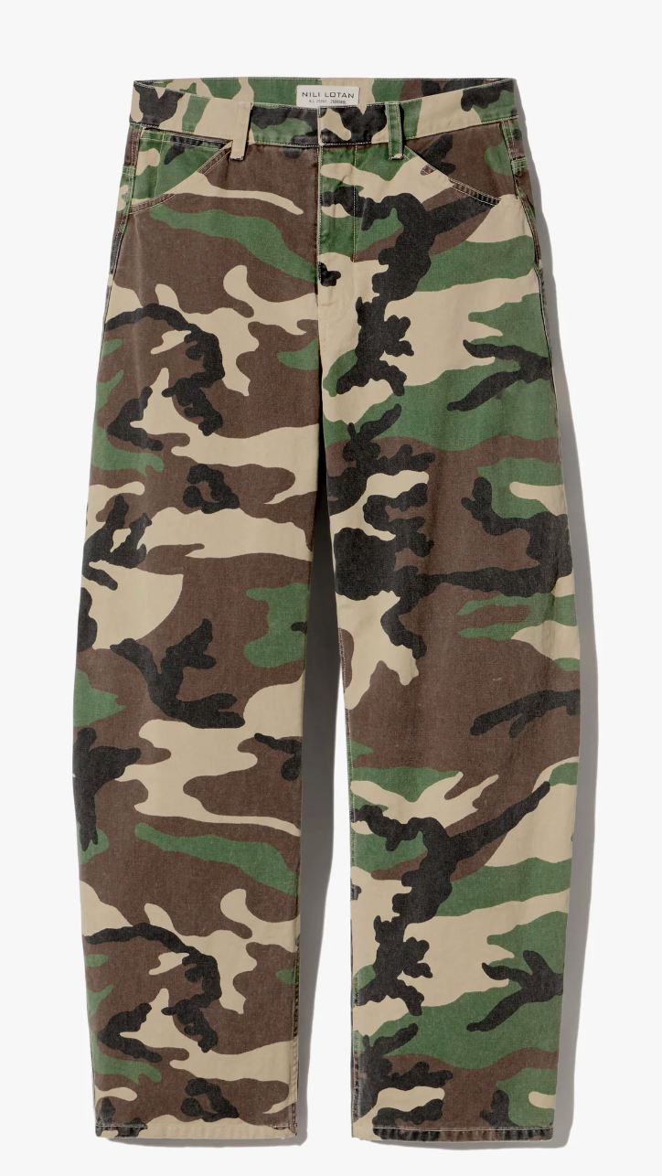 Nili Lotan Tribeca Camo Pant