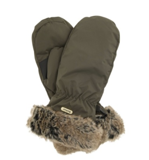 Barbour Primrose Waterproof Mittens - Forest