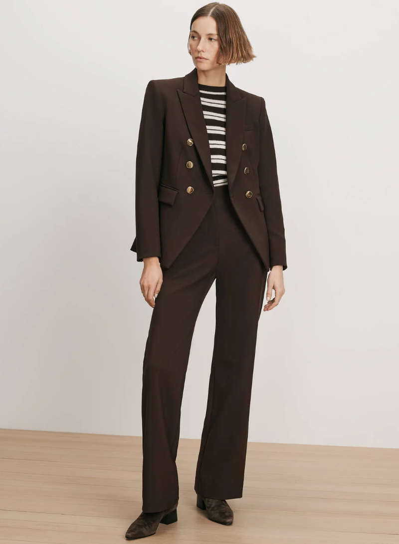 Veronica Beard Miller Dickey Jacket - Espresso