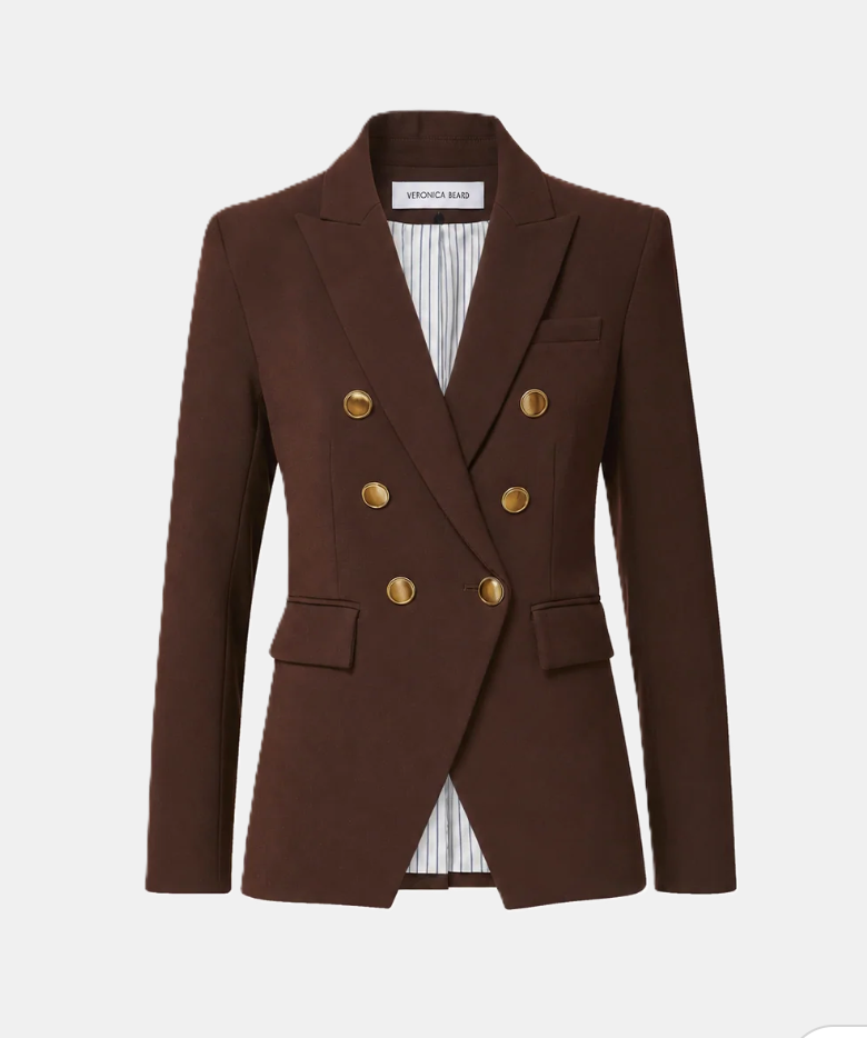 Veronica Beard Miller Dickey Jacket - Espresso
