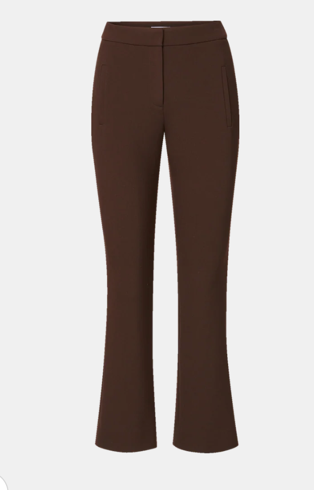 Veronica Beard Arte Kick-Flare Pant - Espresso