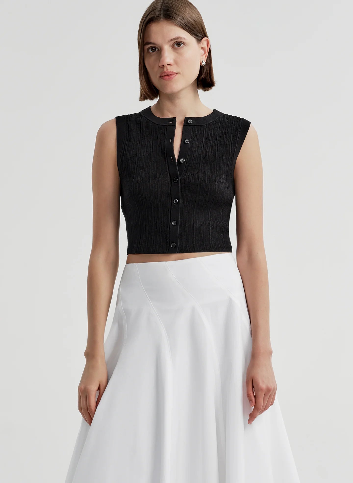 A.L.C. Lottie Top - Black