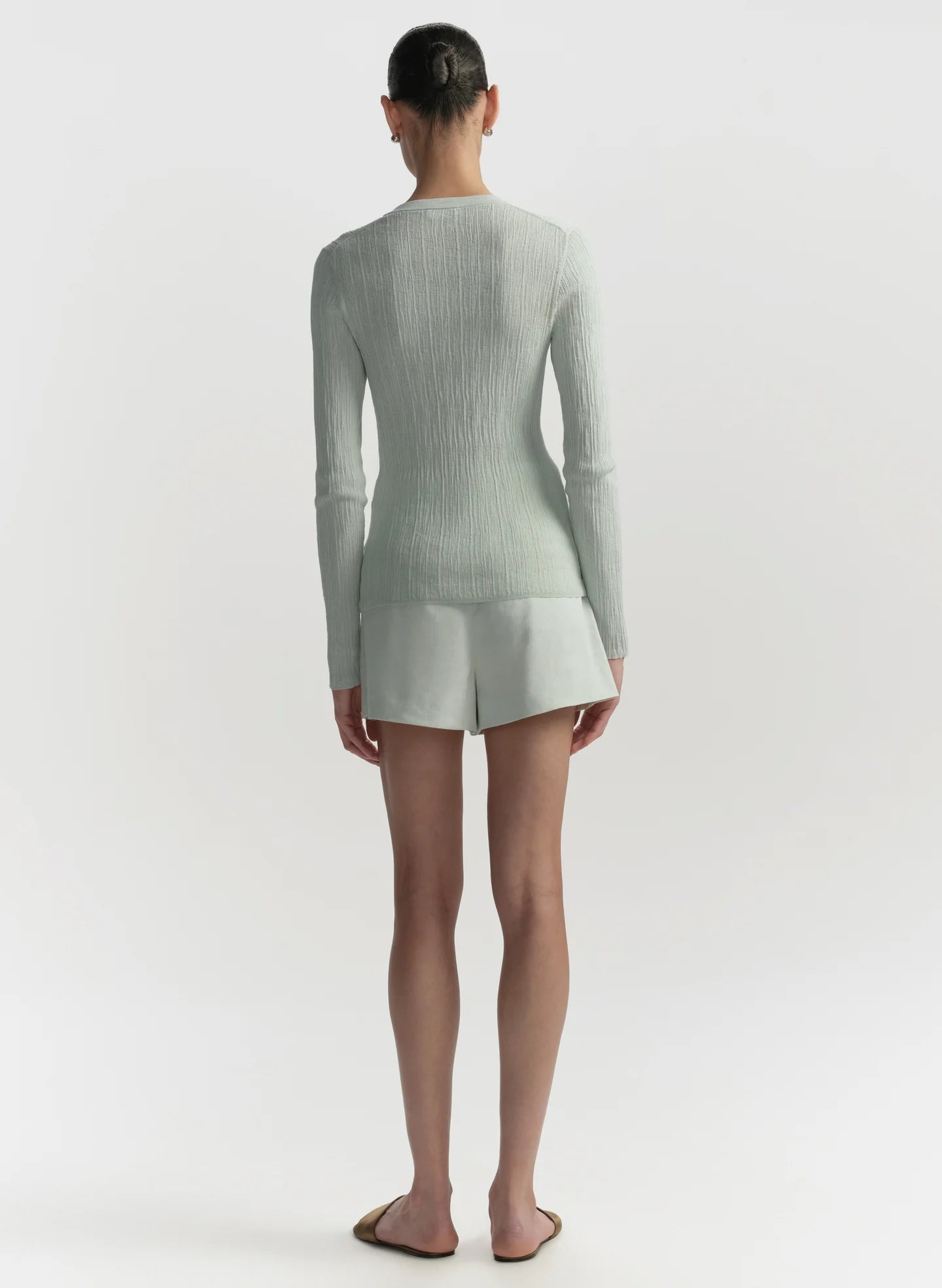 A.L.C. Fisher Cardigan - Pale Mint