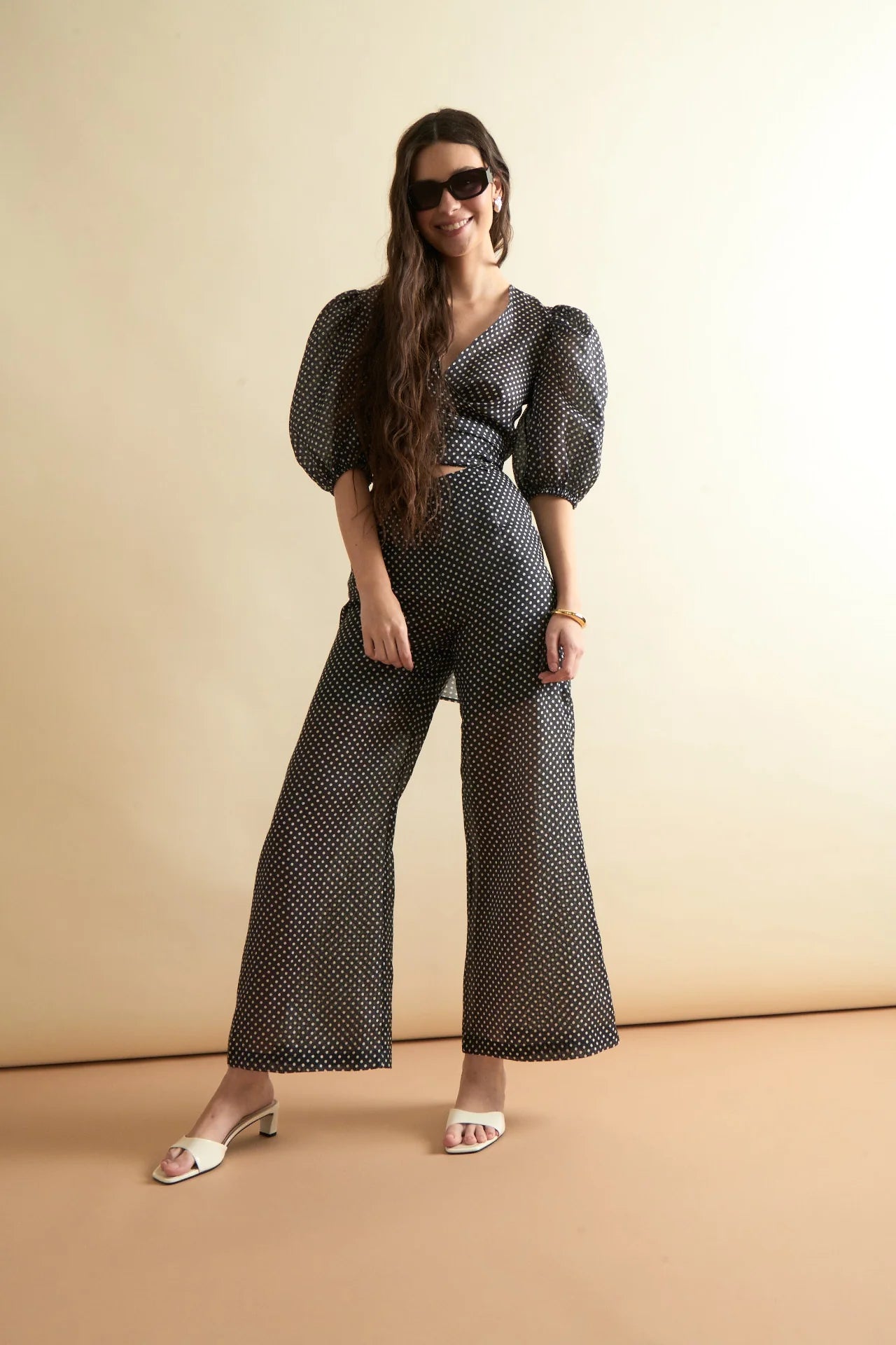 Louise Libby Pant - Polka Dot