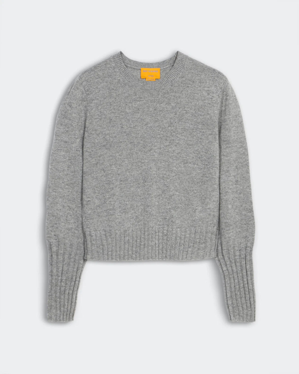 Guest In Residence Shrunken Crew - Heather Grey