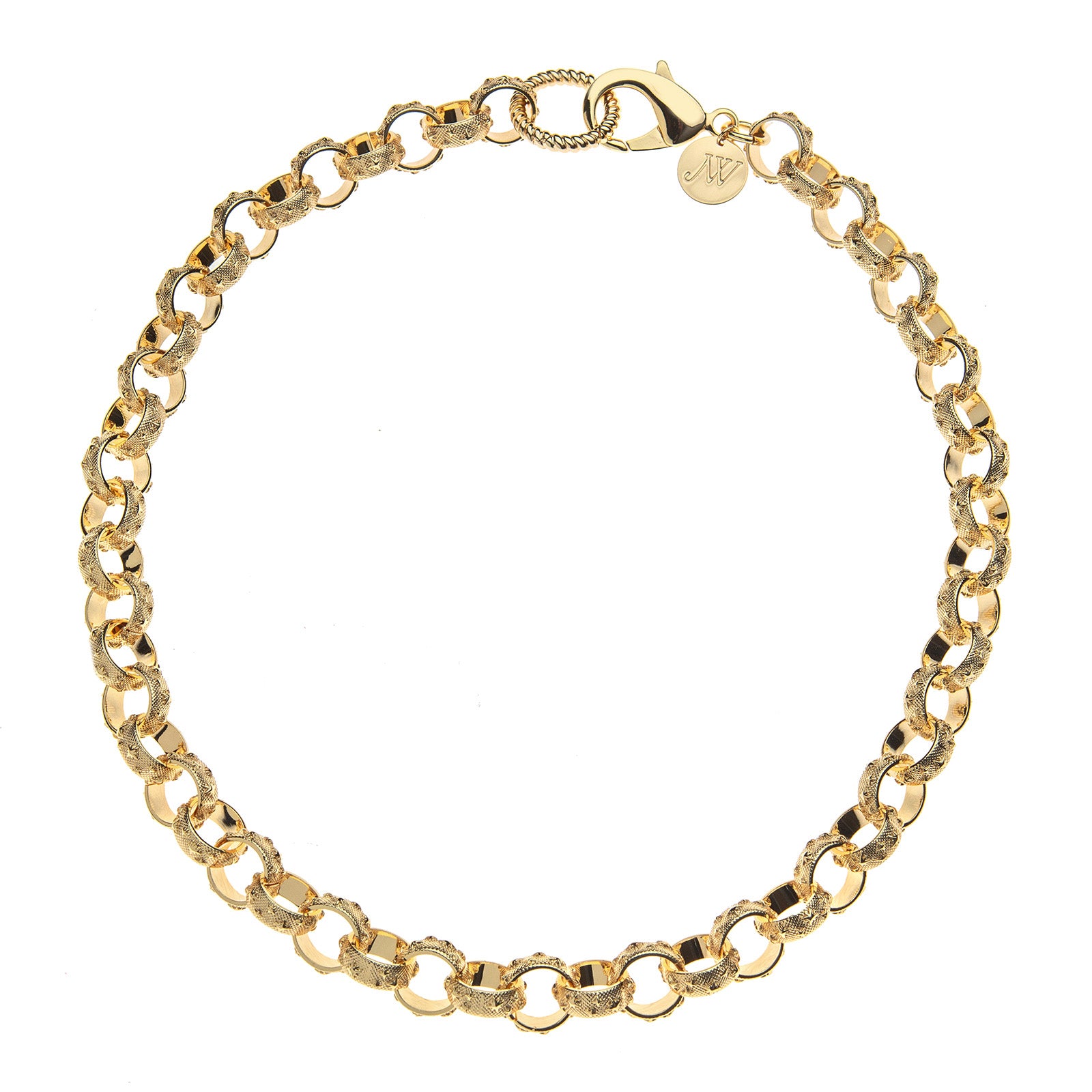 Jane Win FOREVER Starry Night Lariat Rolo Chain