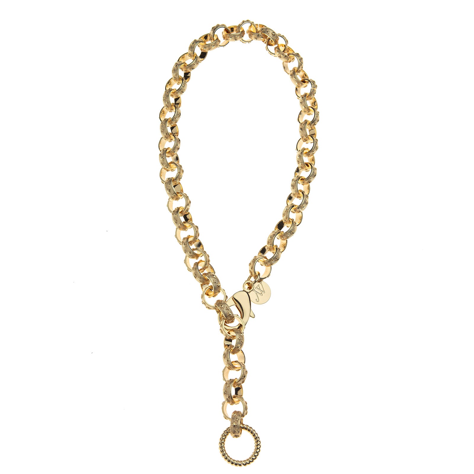 Jane Win FOREVER Starry Night Lariat Rolo Chain
