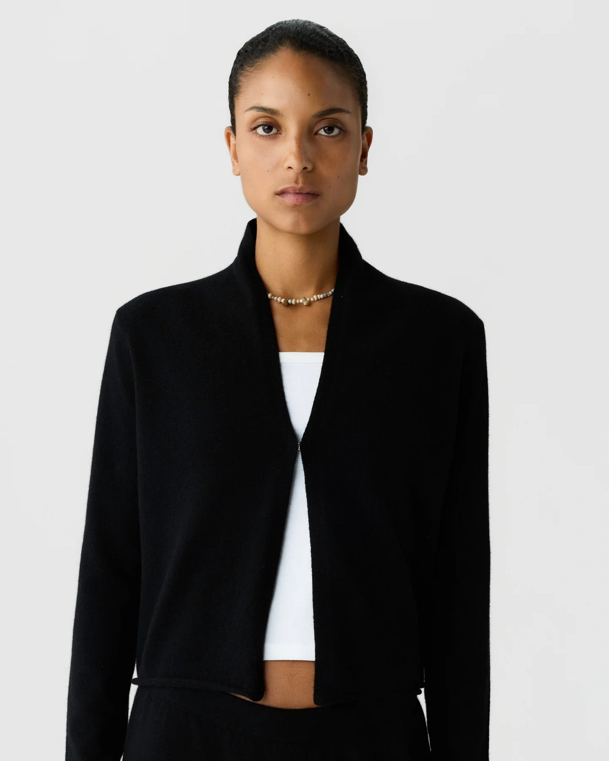 Guest In Residence Stealth Cardigan - Black