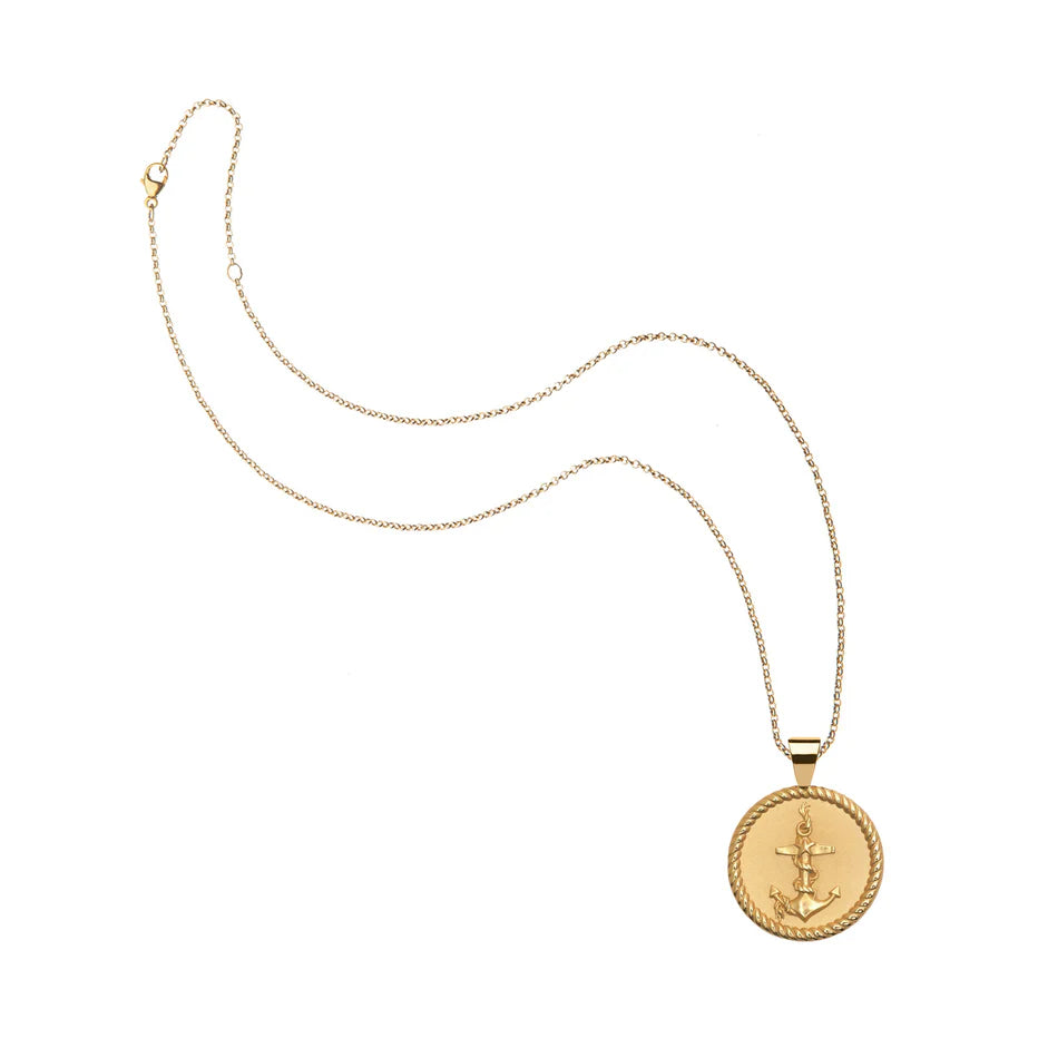 Jane Win STRONG JW Original Pendant Coin (Anchor)