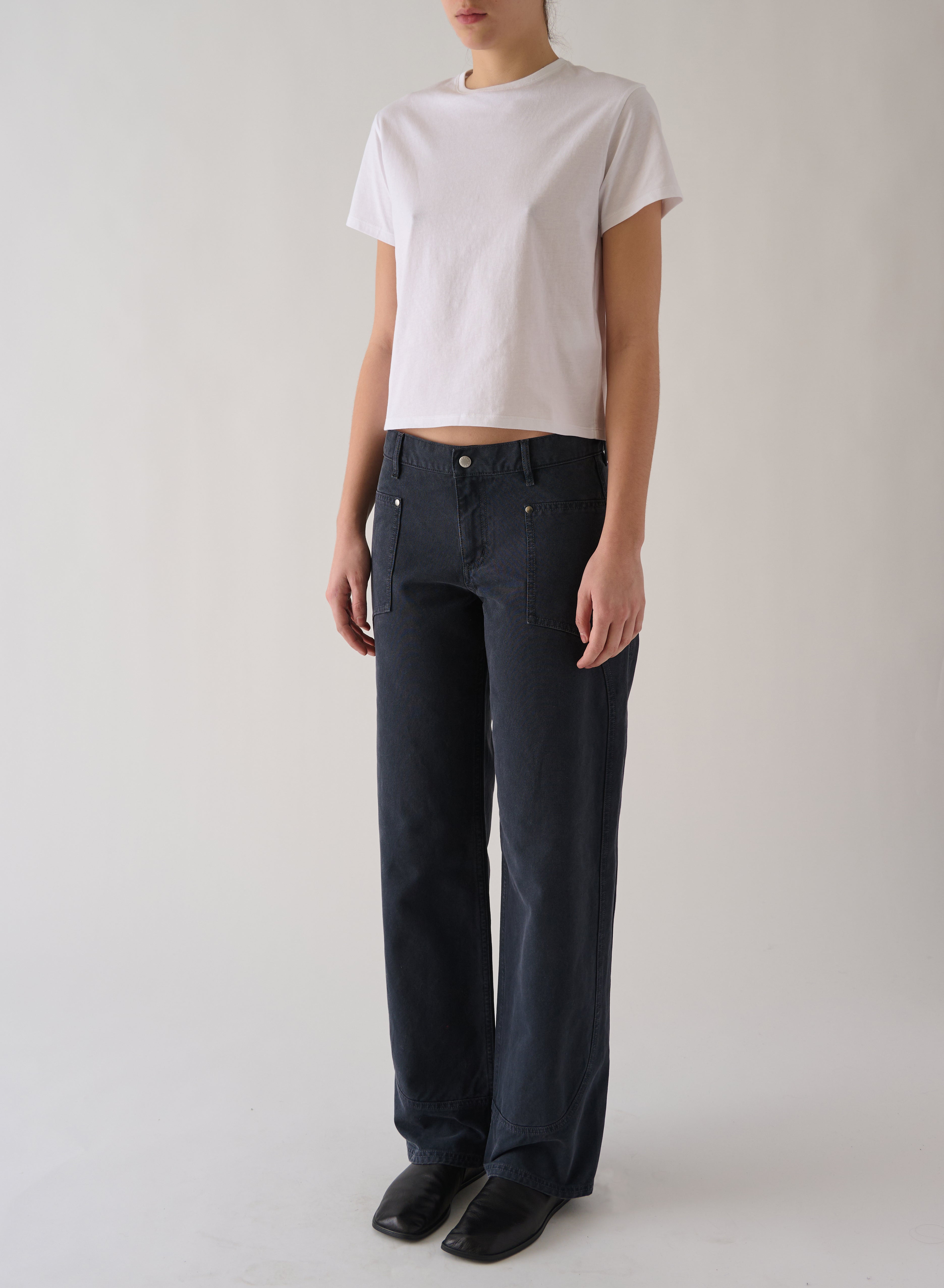 Supply Jean in Navy Canvas