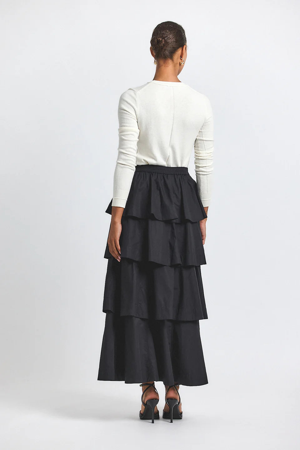 Derek Lam Perla Tiered Ruffle Skirt