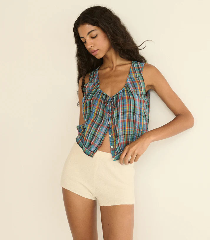 Doen Theo Top - Alderbrook Plaid