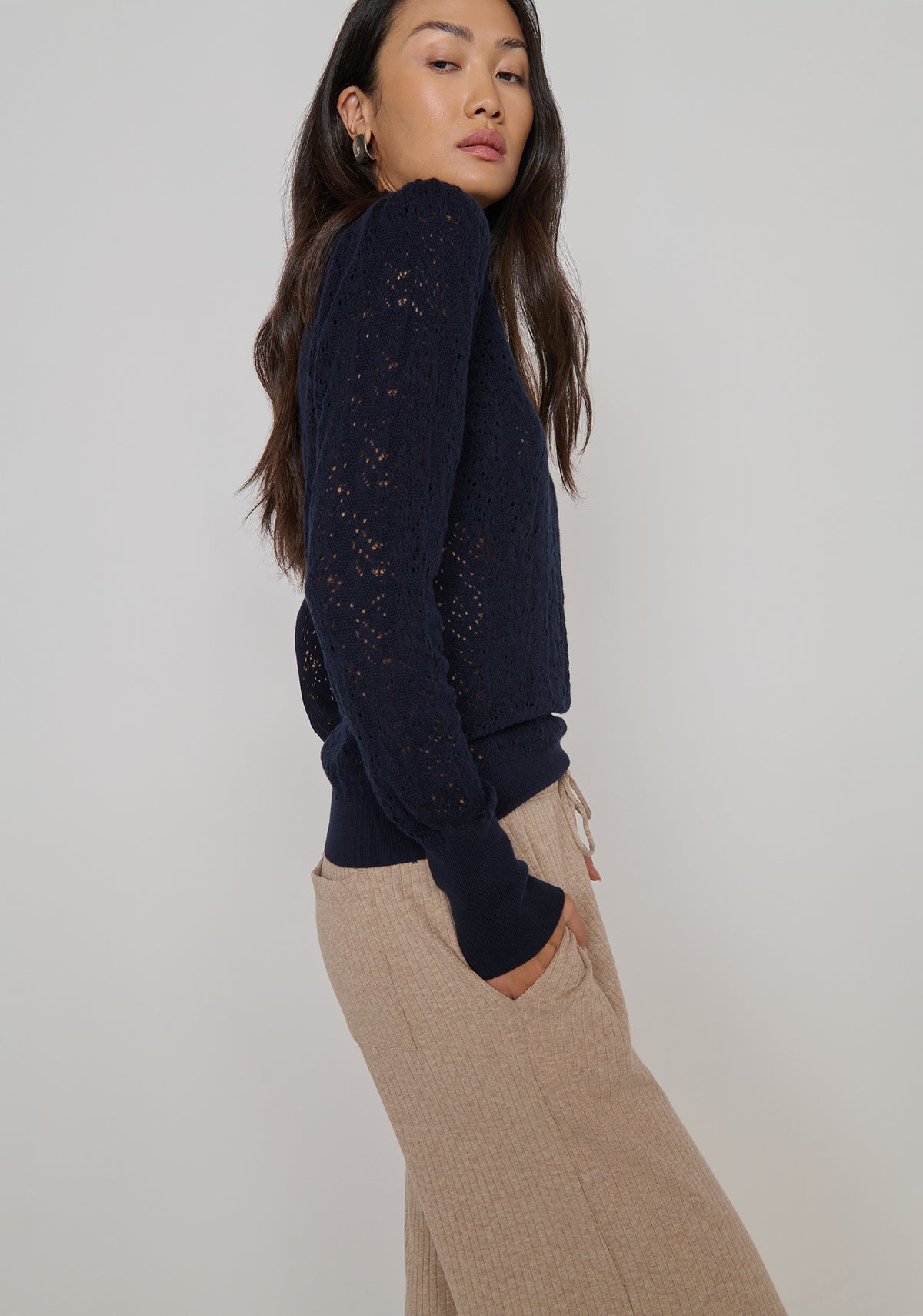 Tory Lace Sweater
