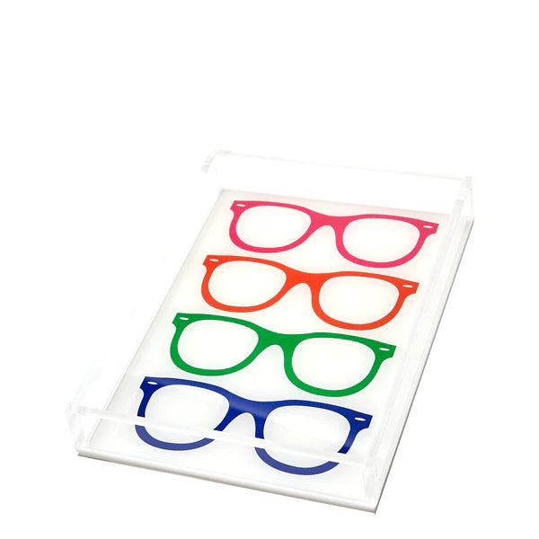 Tara Wilson Designs Tray - Glasses (Multicolor)