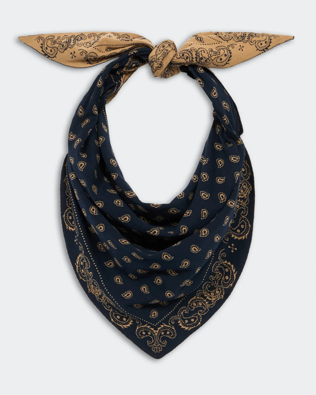 Guest In Residence The Wild Rag - Navy/Camel