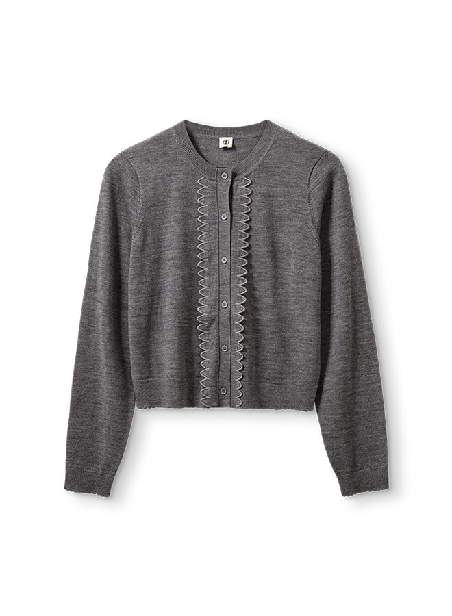 Bergen Scallop Mini Cardigan