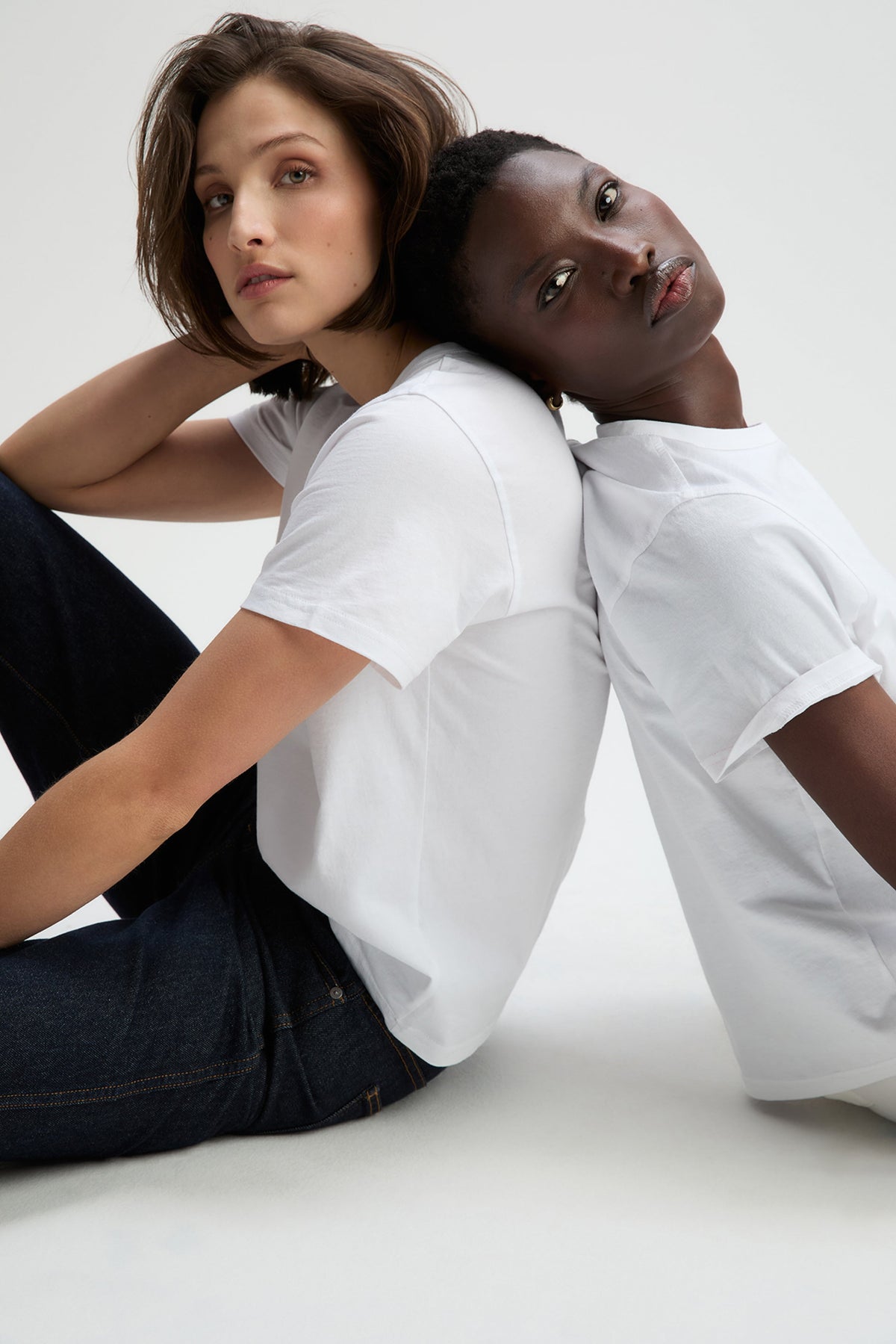 The Iconically Soft Perfect Tee in White - WS