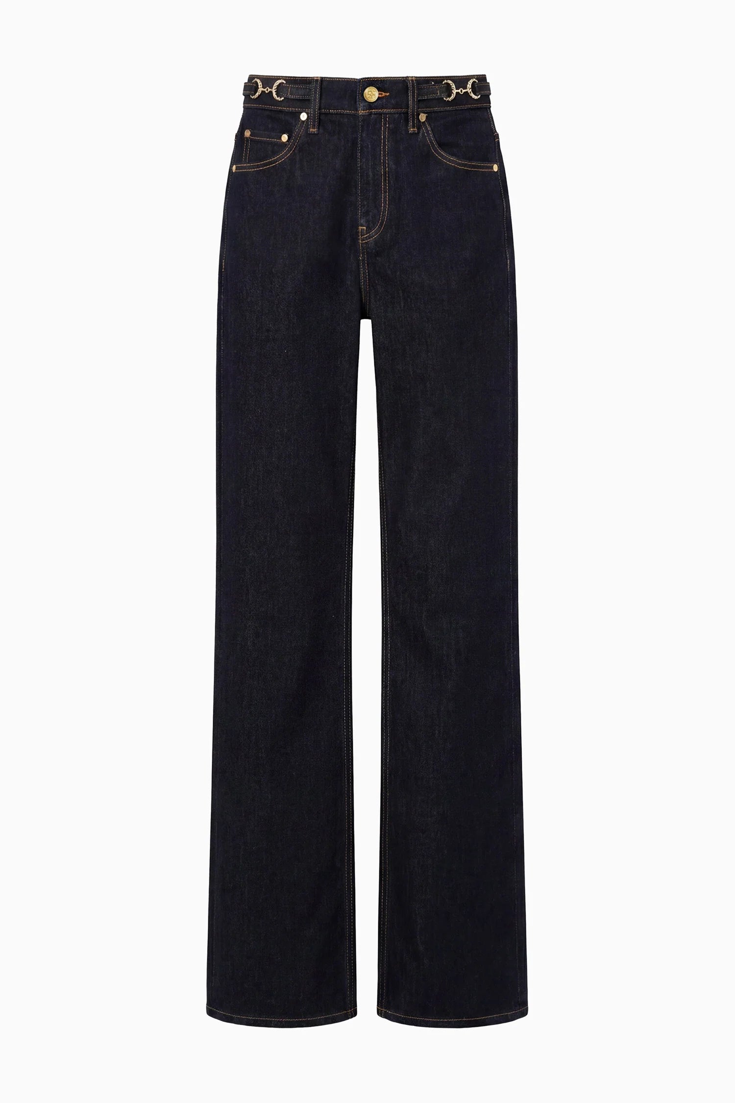 Ulla Johnson The Colette Straight Leg Jean - Tigris