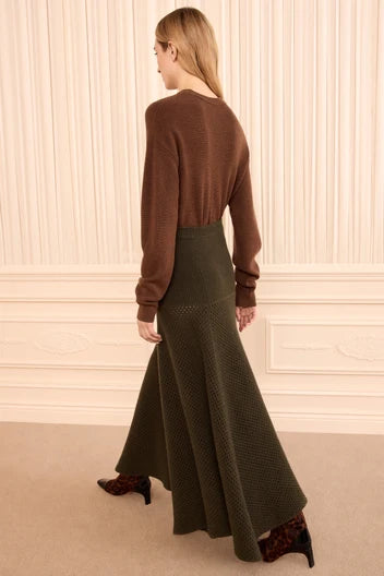 Ulla Johnson Lucia Wool Knit Skirt