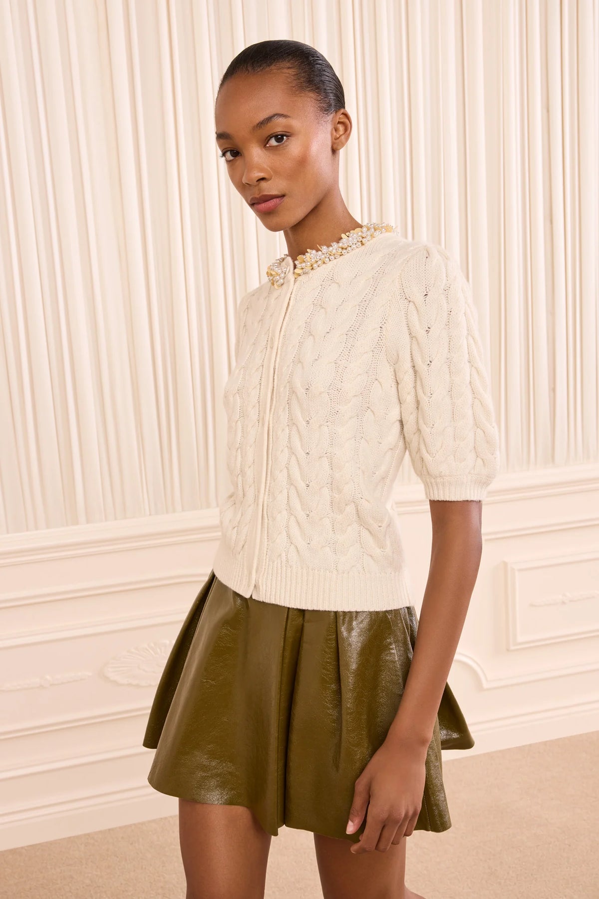 Ulla Johnson Olivia S/S Knit Cardigan