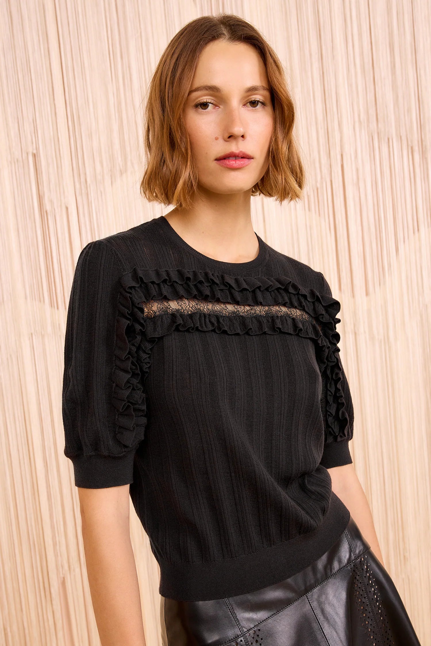 Ulla Johnson Salima Short Sleeve Knit
