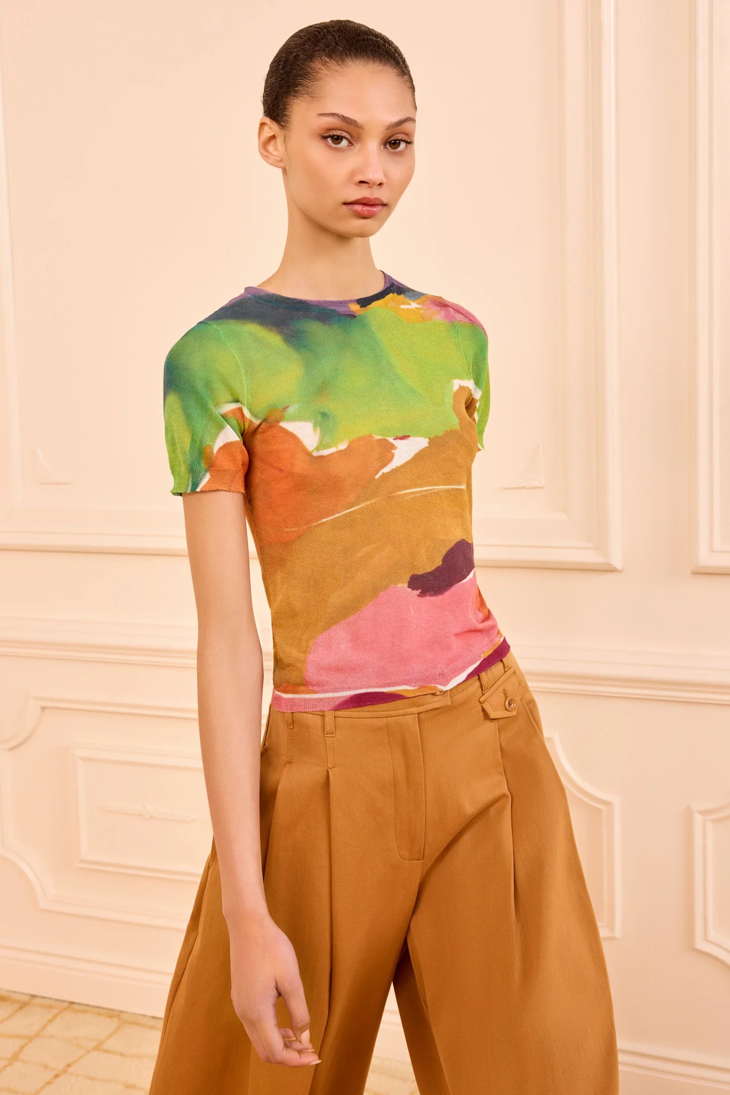 Ulla Johnson Sana SS Knit Top