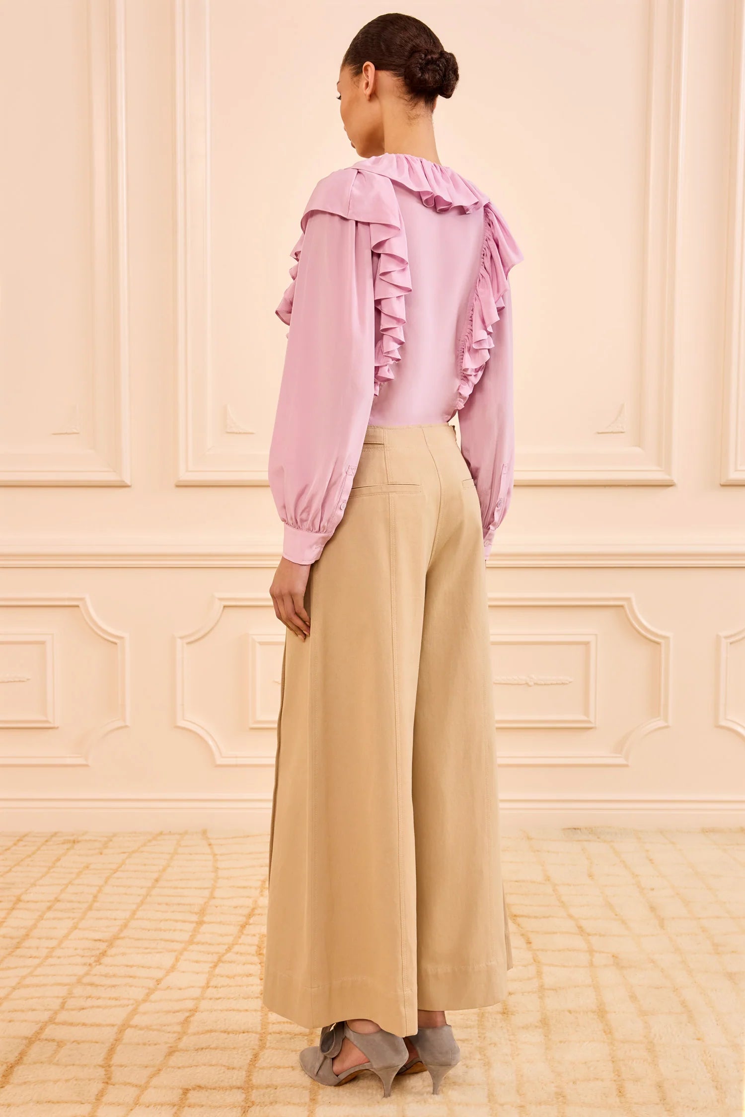 Ulla Johnson Sascha Cropped Trouser