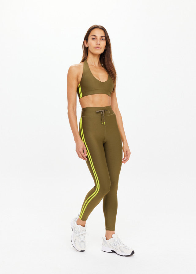 The Upside Oxford 25" Midi Pant