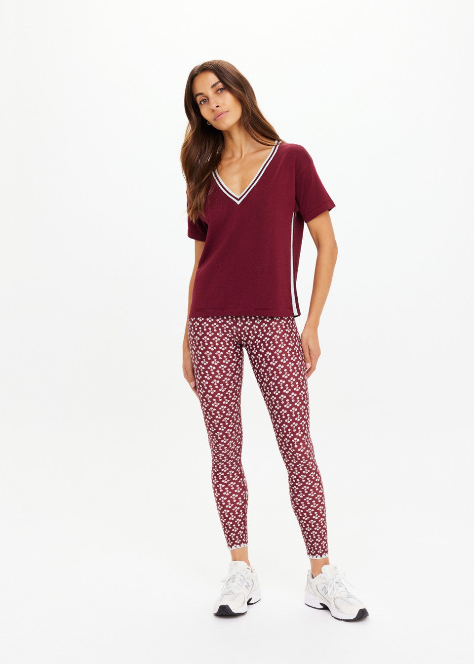 The Upside Sienna V-Neck Tee