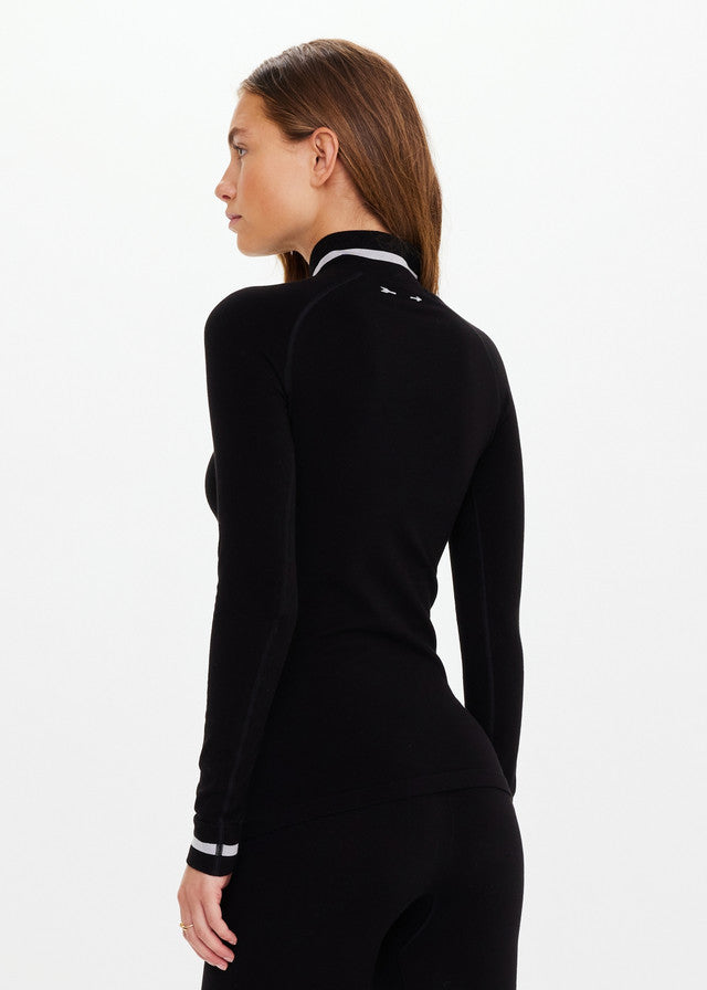 The Upside Wool Seamless Base 1/4 Zip