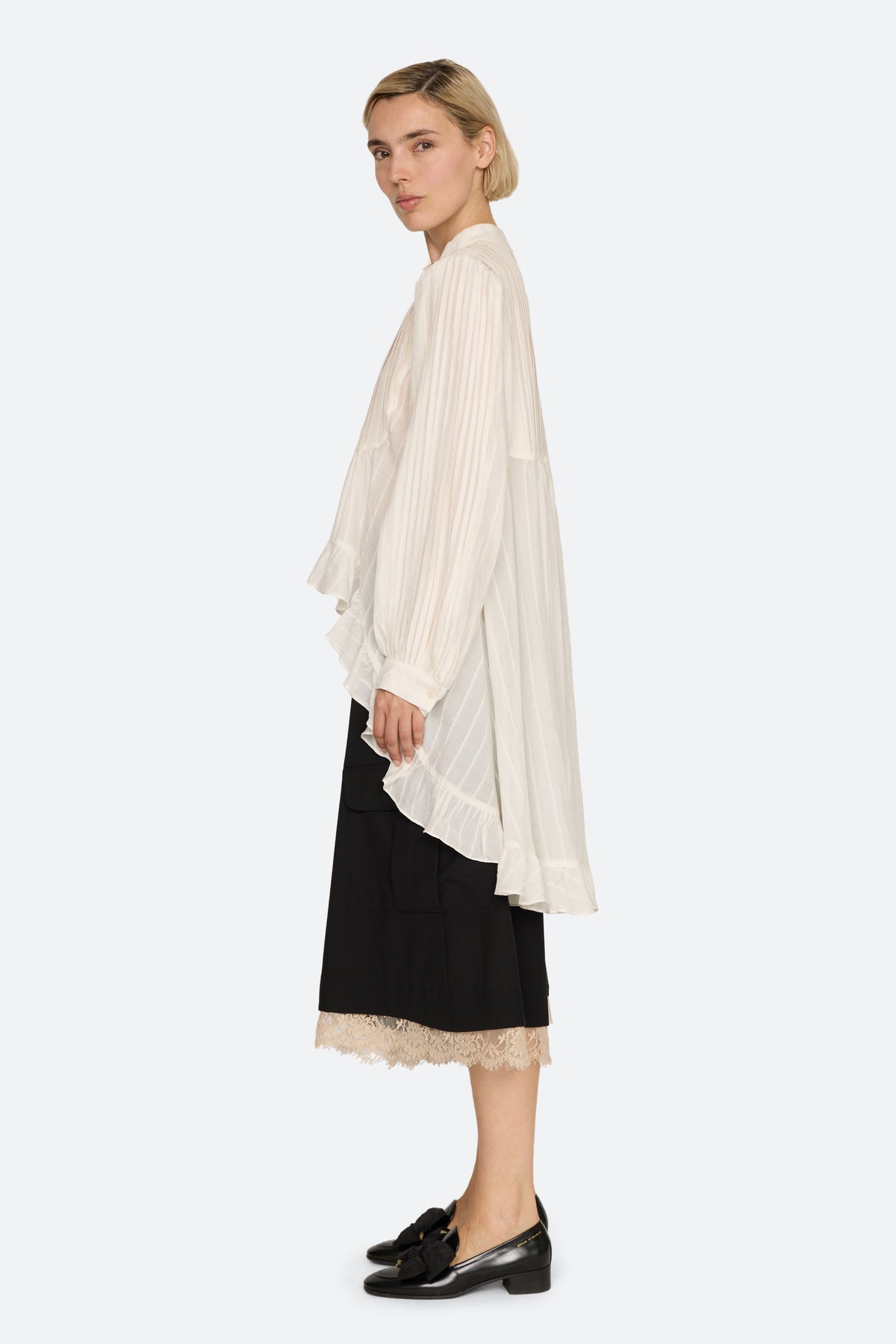 KATHLEEN TUXEDO L/SLV SHIRT (D1)