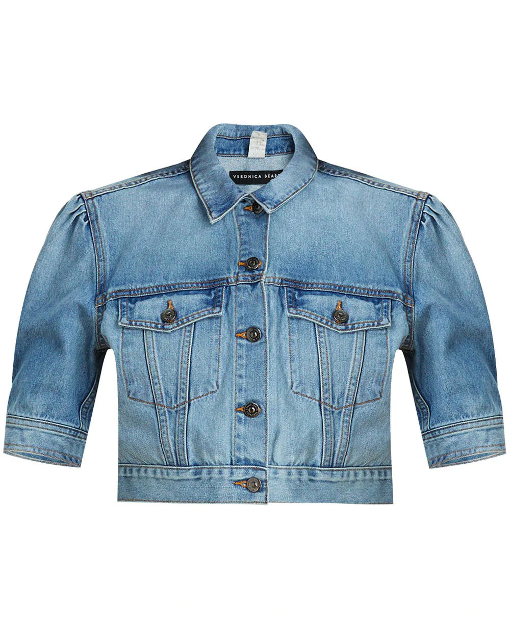 Veronica Beard Raina S/S Denim Jacket